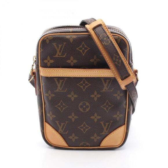 LOUIS VUITTON Brown Monogram Leather Shoulder Bag - Picture 1 of 8
